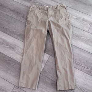 Polo Ralph Lauren Stretch Straight Fit Pants Mens 36x32 Chino Khaki Beige Preppy